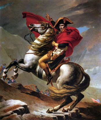 Jacques-Louis David (1748-1825)  Napoleon Crossing the Alps   Kunsthistorisches Museum 